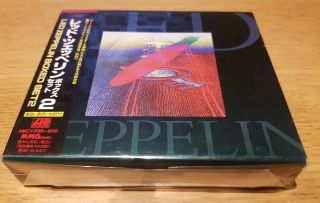 Led Zeppelin ‎ - Boxed Set 2 (rare,  Japan 2 Cd Box Set 1993,  Obi)