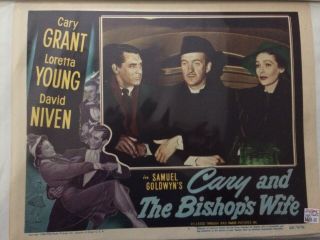 The Bishops Wife 1948 11x14 Us Lobby Card Rare
