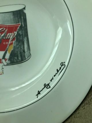 Rare Vintage Andy Warhol Campbell’s Soup Can Block Plate 2