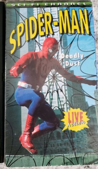 Spiderman Live Action Vhs Rare Nicholas Hammond