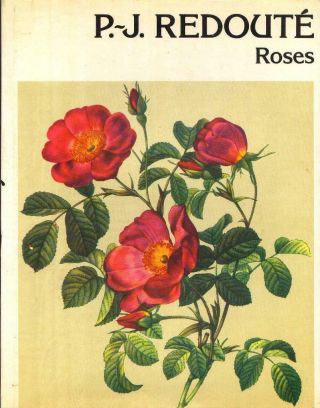169 Redoute Roses (1978),  Hc,  1st Edition,  Pierre Redoute,  Rare