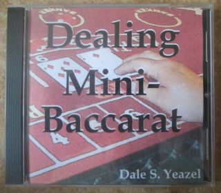 Dealing Mini - Baccarat By Dale S Yeazel Pc Cd - Rom 1994 - 95 Rare Casino Las Vegas