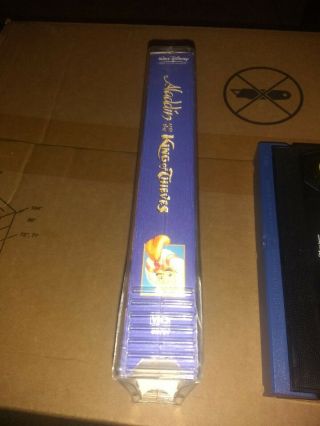 Rare VHS Aladdin and The King Of Thieves Rare Non Clamshell Case Sleeve 2