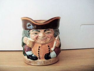Royal Doulton Toby Jug The Best Is Not Too Good Rare D6107 Retired 1960