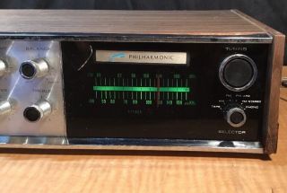 VERY RARE MORSE ELECTROPHONIC AM FM RECEIVER 8 TRACK PLAYER - MODEL T - 480 2