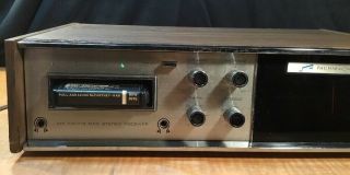 VERY RARE MORSE ELECTROPHONIC AM FM RECEIVER 8 TRACK PLAYER - MODEL T - 480 5