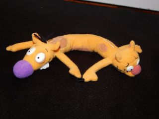 Rare 9 " Nickelodeon Cat Dog Catdog Plush Stuffed Animal Toy Bendable,  Pose Guc