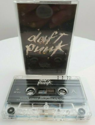 Daft Punk Discovery Indonesia Cassette Tape Rare Alive Homework Human After All