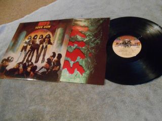 Kiss - Love Gun 1977 Pressing Vinyl Lp Rare Casablanca Nblp - 7057 Rock