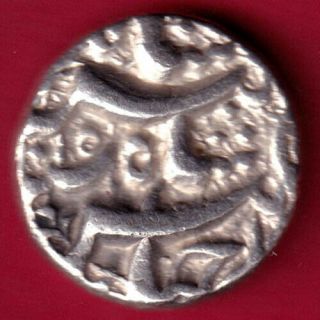 Mughals - Jahangir - Qandhar - One Rupee - Rare Silver Coin Bc8