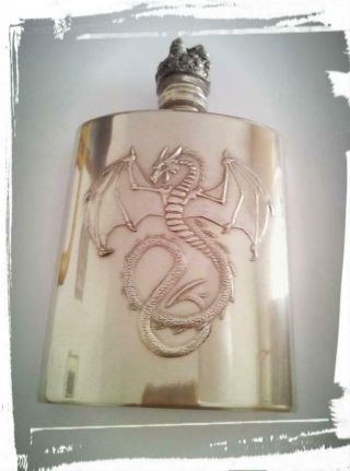 Alchemy Gothic - Aaf27 - Wyverex Drafon Flask By Alchemy Of England - Rare