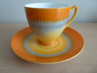 Very Rare Shelley Harmony Breakfast Cup And Saucer