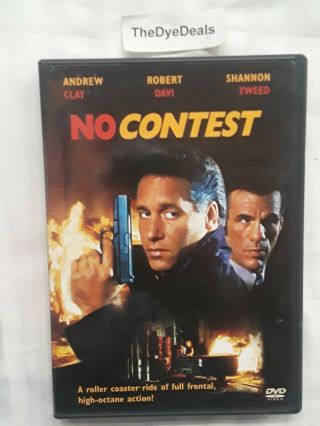 No Contest Dvd - Andrew Clay,  Robert Davi,  Shannon Tweed Very Good Rare