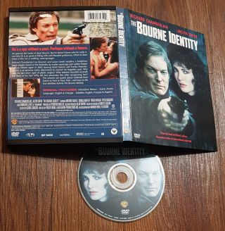 /2\ The Bourne Identity 1988 Dvd Rare & Oop With Richard Chamberlain