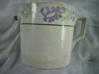 Rare Spongeware Mug Portneuf /irish Arklow Spongeware