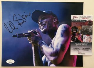 Lil Skies Signed 8x10 Photo Jsa Rapper Red Roses Shelby Rare
