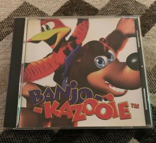 Banjo - Kazooie Nintendo 64 Game Soundtrack Cd Rare Item