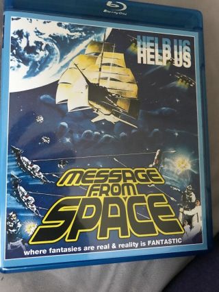Message From Space (1978) (blu - Ray - Rare)