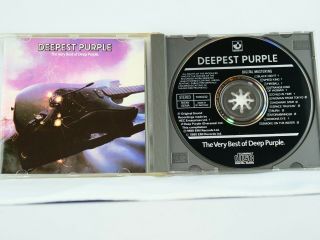 Deep Purple The Very Best Of W.  Germany Cd Rare Number