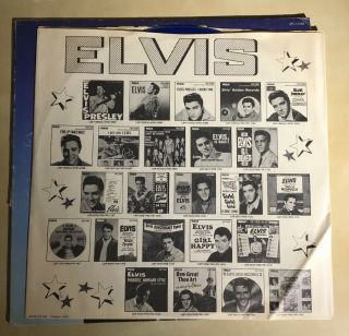 Elvis Presley - Moody Blue LP Vinyl Record Press 1977 Rare BLUE VINYL 5