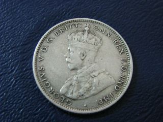 Australia 1935 Silver Shilling Coin rare very low mintage Date AEF KGV A44.  1 3
