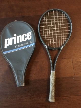Prince Power Pro 90 Midsize Tennis Racquet Strung Rare