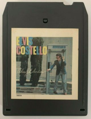 Elvis Costello Taking Liberties Rare Jca 36839 Columbia Records 8 Track Tape