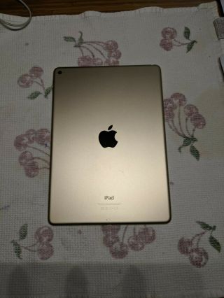 Rarely Apple iPad Air 2 64GB,  Wi - Fi,  9.  7in - Gold with 3