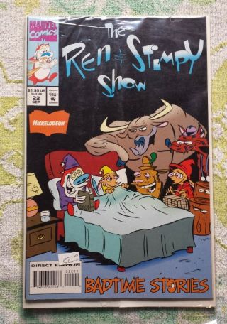 The Ren And Stimpy Show 22.  1994 Rare Direct Edition.  Nickelodeon Pristine Cond