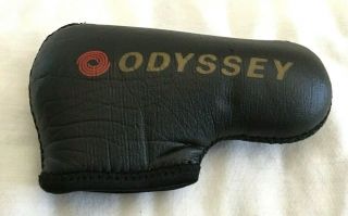 Rare Odyssey Golf Black Putter Sleeve Head Cover