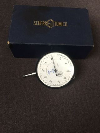 Rare Scherr Tumico Dial Indicator Model Ax9 Made In England