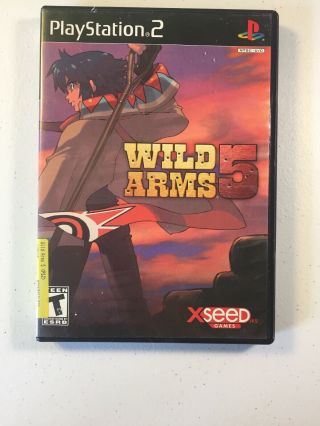Wild Arms 5 (ps2 Playstation 2) Complete Pre Owned Rare Title