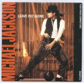 Michael Jackson Rare Uk 1989 Cd Single Leave Me Alone 654672.  2