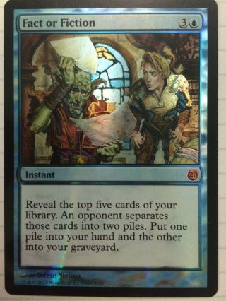 Fact or Fiction - LP Foil From the Vault: Twenty Mythic Rare Blue Instant 2