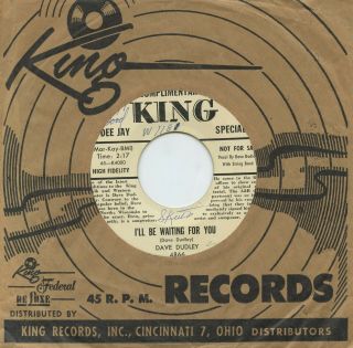 Rare Country 45 - Dave Dudley - I 