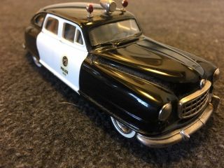 Rare U.  S.  A.  Models Usa No 3 1949 Nash Black And White Police Car