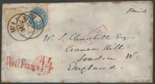 Rare Letter 1864 Austria Hungary Österreich Ungarn