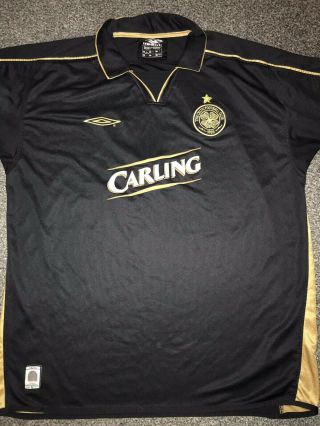 Celtic Away Shirt 2003/04 X - Large Rare And Vintage