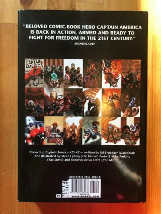 Death of Captain America Omnibus Hard Cover Brubaker OOP 1st Edition RARE 2