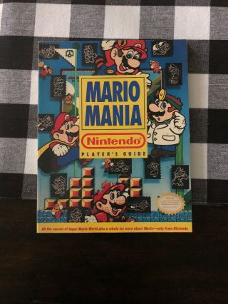 Mario Mania Strategy Guide Nintendo Player 