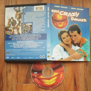/942\ One Crazy Summer Dvd From Warner Bros Rare & Oop (john Cusack,  Demi Moore)