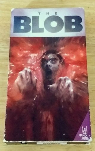 The Blob Vhs Rare Horror Gore Cult Classic Sleaze Slasher Sci Fi Science Fiction