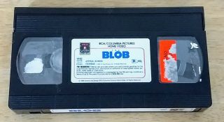 The Blob VHS Rare Horror Gore Cult Classic Sleaze Slasher Sci Fi Science Fiction 5