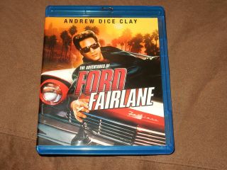 The Adventures Of Ford Fairlane Blu - Ray Oop Very Rare Andrew Dice Clay