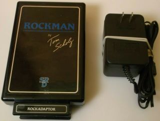 Sr&d Tom Scholz Rockman X100 Headphone Amp With Rare Rock Adapter