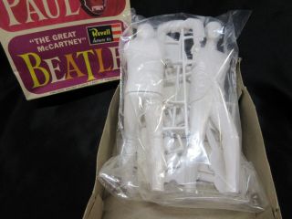 The Beatles PAUL McCARTNEY Revell Model Kit 1964 Vintage Figure Rare 2