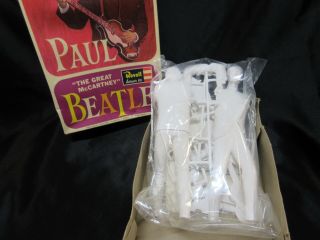 The Beatles PAUL McCARTNEY Revell Model Kit 1964 Vintage Figure Rare 4