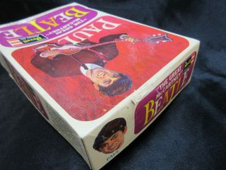 The Beatles PAUL McCARTNEY Revell Model Kit 1964 Vintage Figure Rare 6