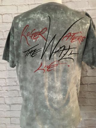 Rare vintage t - shirt,  Roger Waters 
