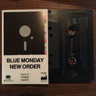 Order - - Blue Monday - - Very Rare 1983 Australian Cassette (tape) Facc73